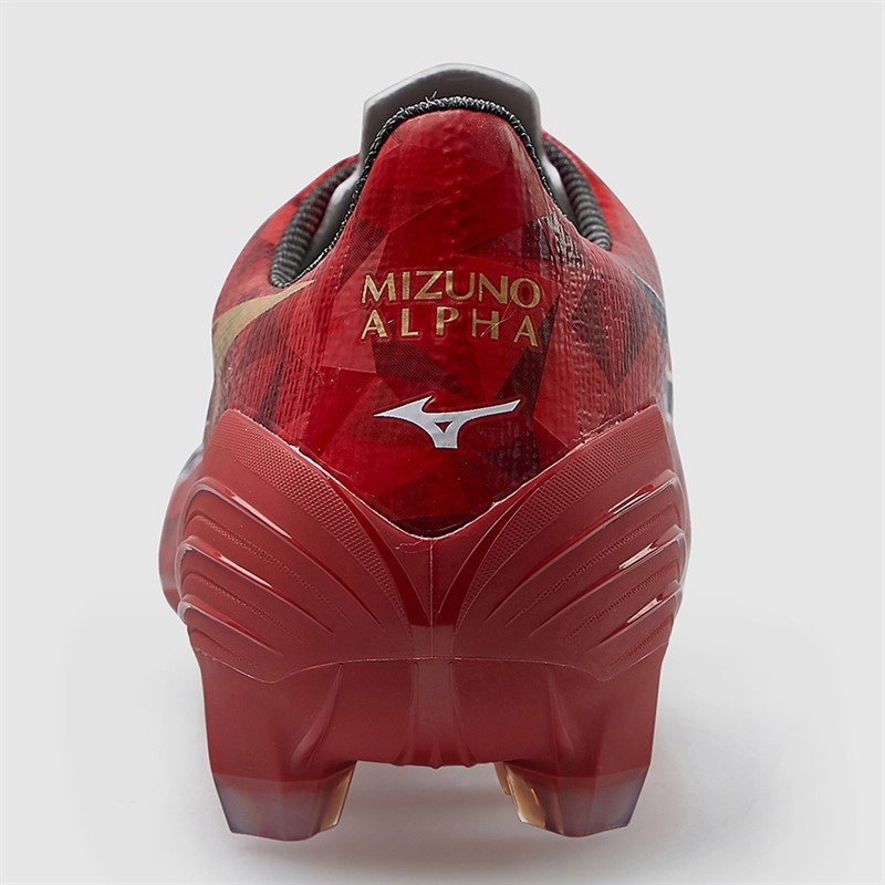 Mizuno Mens Mizuno A II Pro FG Firm Ground Football Boots Morelia 40Th Red/Black/Gold