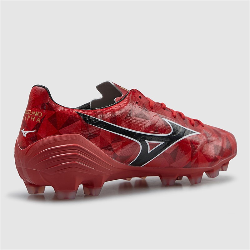 Mizuno Mens Mizuno A II Pro FG Firm Ground Football Boots Morelia 40Th Red/Black/Gold