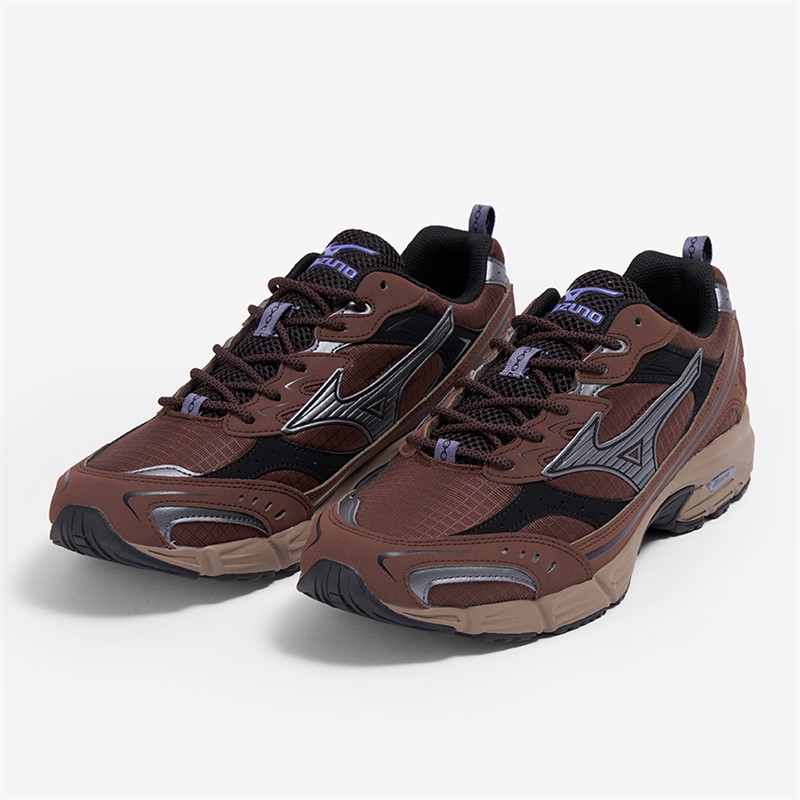 Mizuno MXR Turnschuhe Chicory Coffee/Silver/Schwarz
