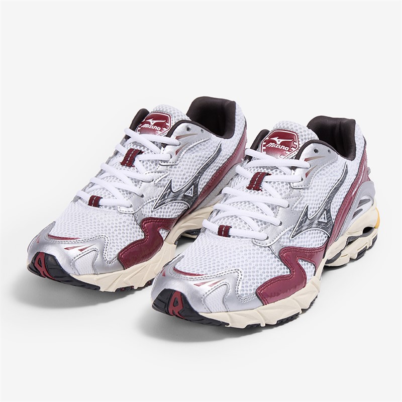 Mizuno Wave Rider 10 Sportschuhe Weiß/Blacksand/Syrad