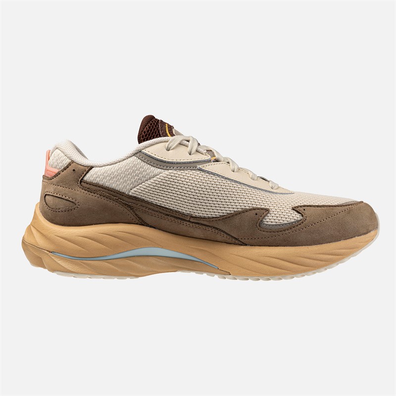 Mizuno Wave Rider Beta Trainers Vert Kaki Vintage/Café Chicorée/Lan Vintagekhaki/Chicorycoffee/Lan