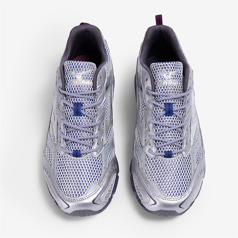 Mizuno Herren MXR Space Pack Sneaker Silver/Silver/Nimbus Cloud
