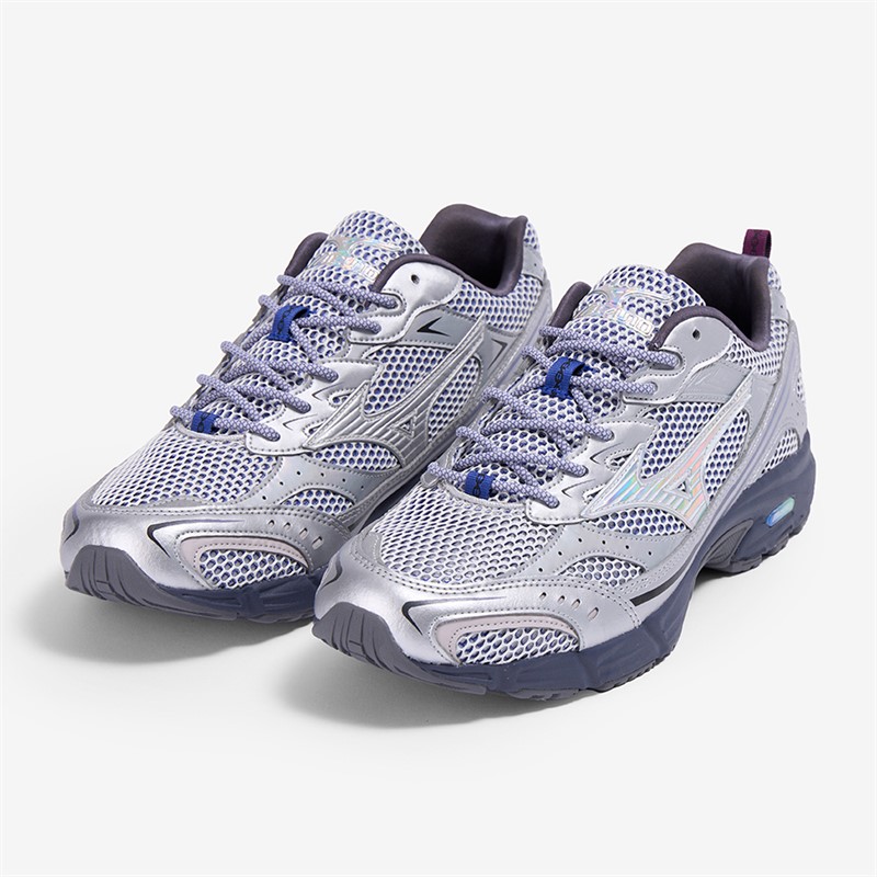Mizuno Herren MXR Space Pack Sneaker Silver/Silver/Nimbus Cloud
