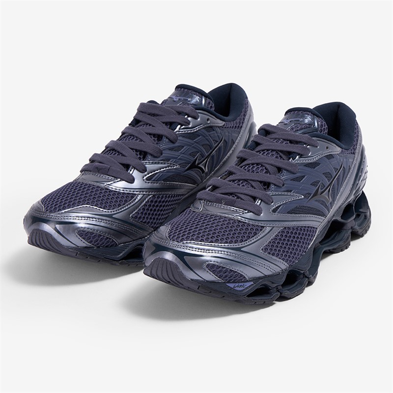 Mizuno Herren Wave Prophecy Trainer Odyssey ey Odyssey Gray/Schwarz/Metallic Gr