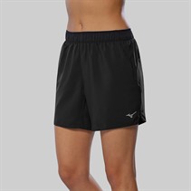 Mizuno Womens Core 5.5 Inch Running Shorts Black