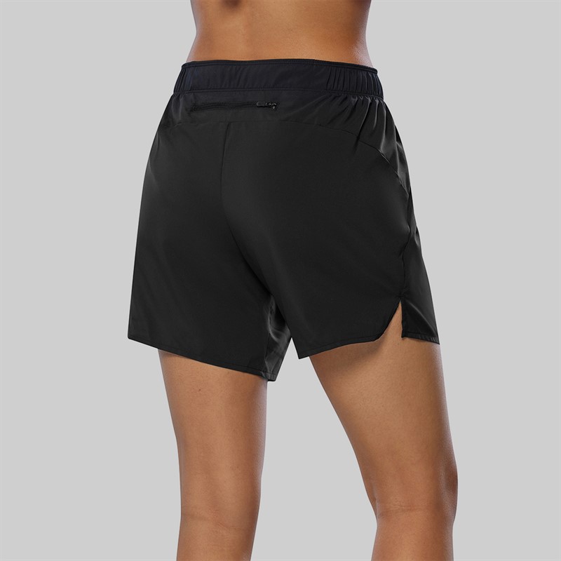 Mizuno Womens Core 5.5 Inch Running Shorts Black