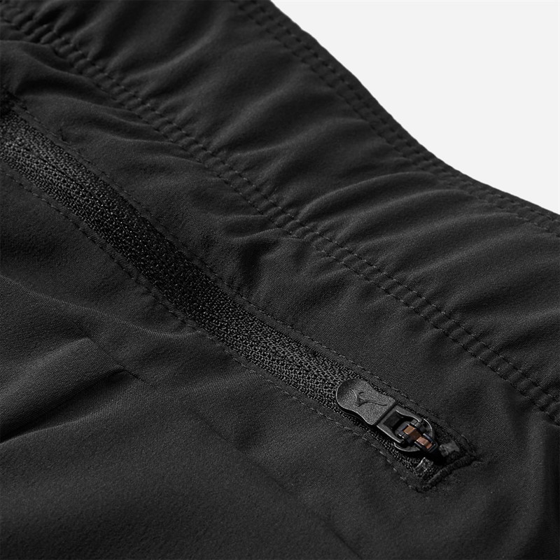 Mizuno Womens Core 5.5 Inch Running Shorts Black