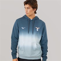 Mizuno Mens S.S. Lazio Overhead Hoodie Dark Slate
