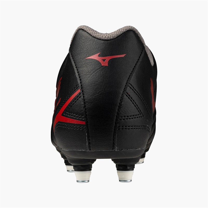 Mizuno Mens Monarcida Neo III Select SG Soft Ground Football Boots Black/Morelia 40Th Red