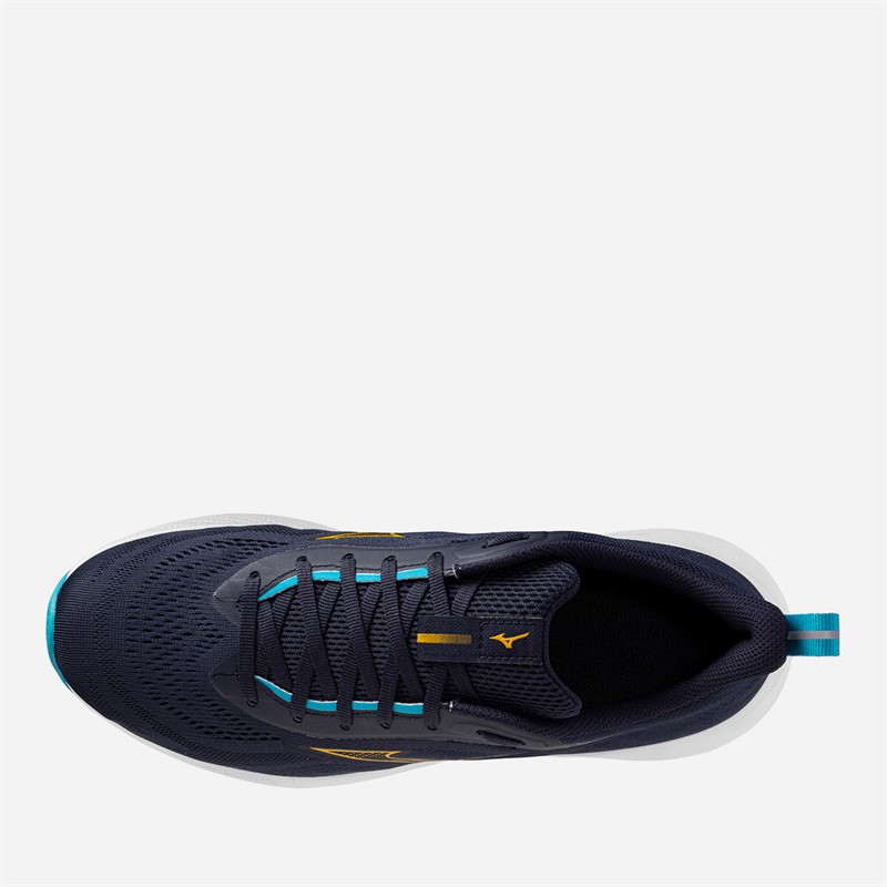 Mizuno Mens Enerzy Runnerz 2 Neutral Running Shoes Baritone Blue/Citrus/Capri Breeze