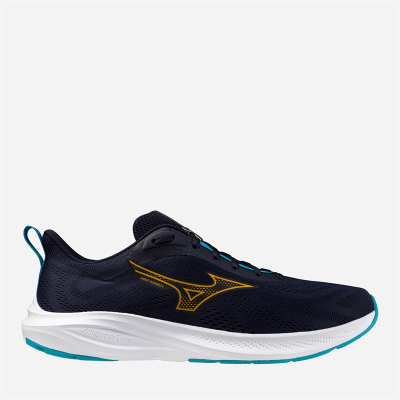 Mizuno Mens Enerzy Runnerz 2 Neutral Running Shoes Baritone Blue/Citrus/Capri Breeze