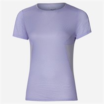 Mizuno Womens Dryaeroflow Graphic Running Top Thistle