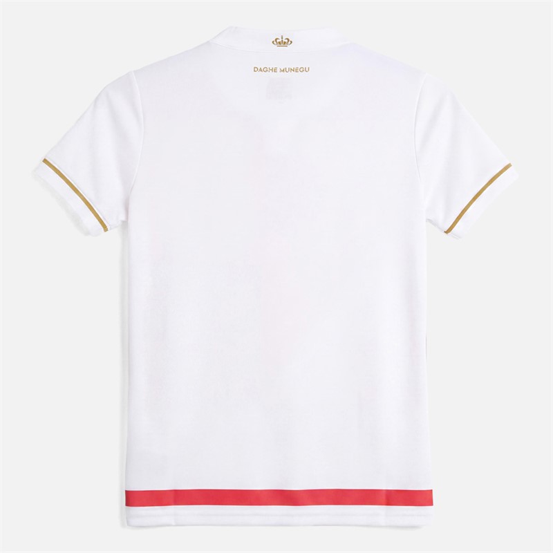Mizuno Kids AS Monaco 25/26 Home Jersey Tango Red