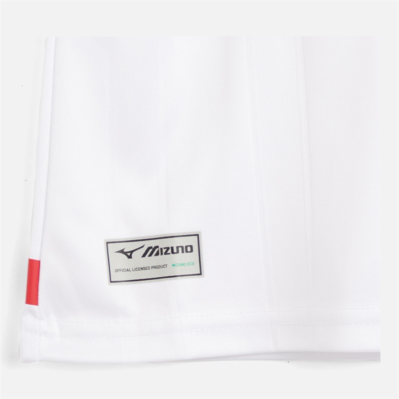 Mizuno Kids AS Monaco 25/26 Home Jersey Tango Red