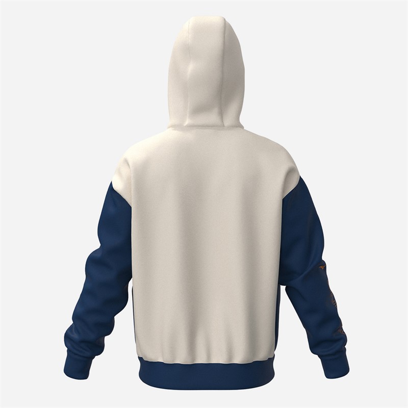 Mizuno Mens Athletics Full Zip Hoodie Pristine