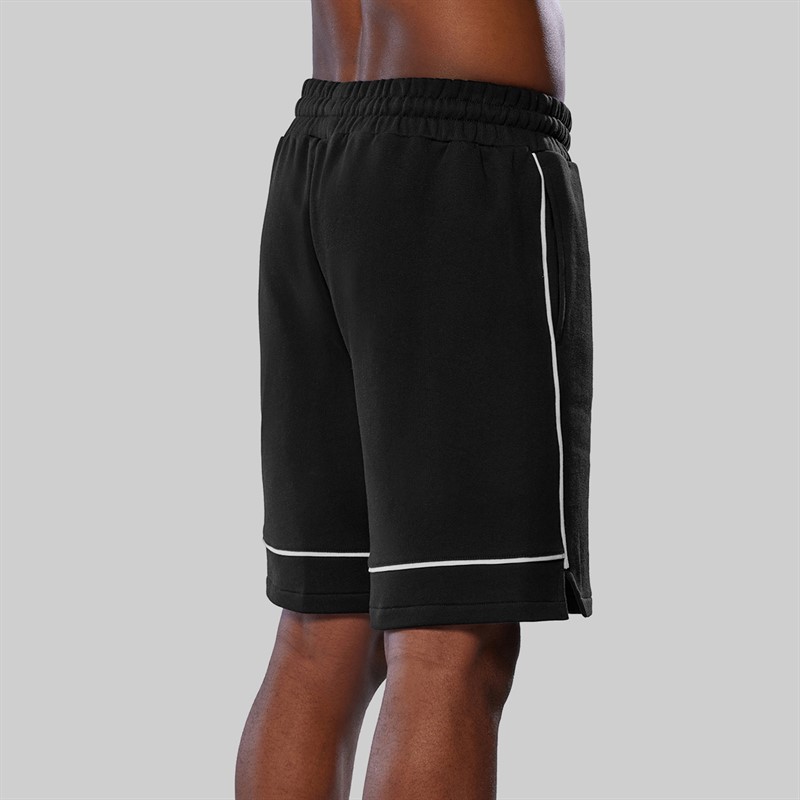 Mizuno Mens Athletics Sweat Shorts Black