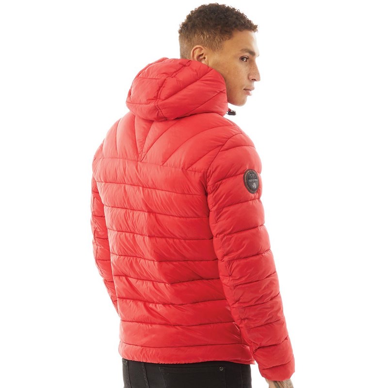 Padded jacket hot sale aerons hood