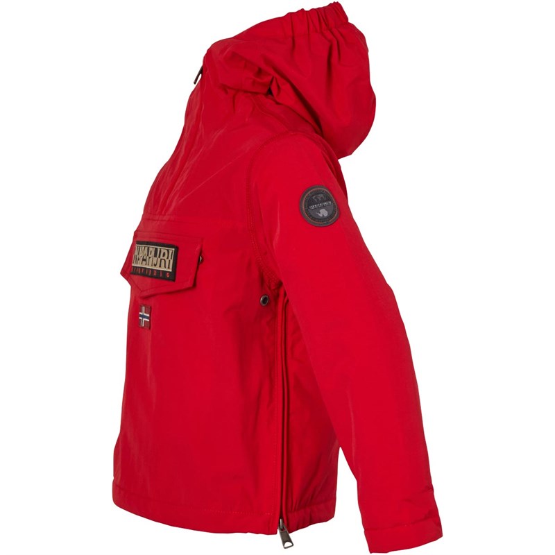 Napapijri store red jacket