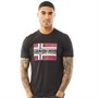 Napapijri Herre Ench T-shirts Sort
