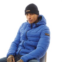Napapijri Mens Foli Beanie Blue Marine