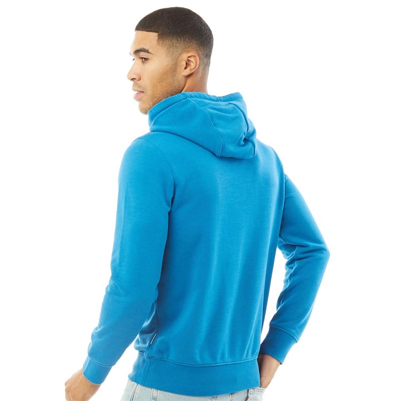 Napapijri Mens Ballar Hoodie Mykonos Blue