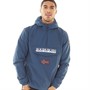 Napapijri Mens Arper Water-Resistant 1/2 Zip Jacket Blue French