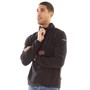 Napapijri Mens Tev Flag Half Zip Fleece Black