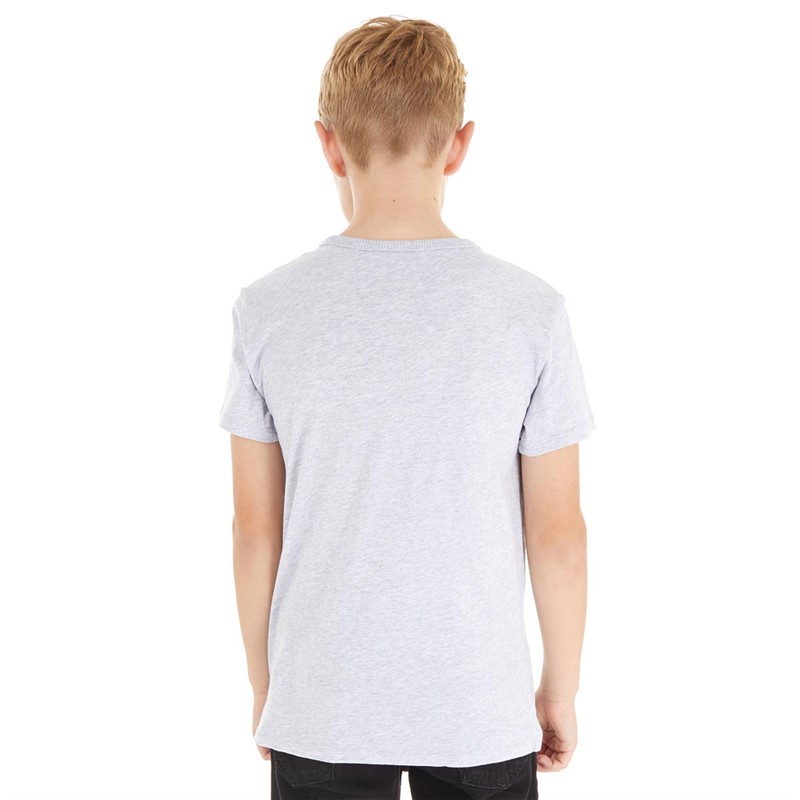 Napapijri Light Blue Cotton Men T-Shirt main image 0