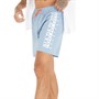 Napapijri Mens Box Logo Swim Shorts Blue Faded