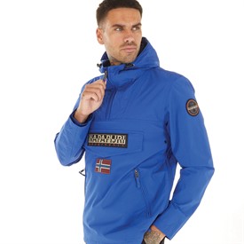 Buy Napapijri Mens Rainforest Pocket 3 Jacket Blue Mazarine