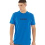 Napapijri Mens Box Logo T-Shirt Blue Lapis