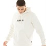 Napapijri Mens Box Logo Hoodie Whisper White