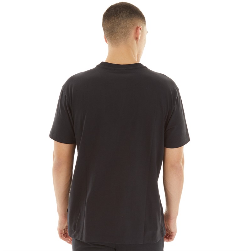 Napapijri Mens Box Logo T-Shirt Black