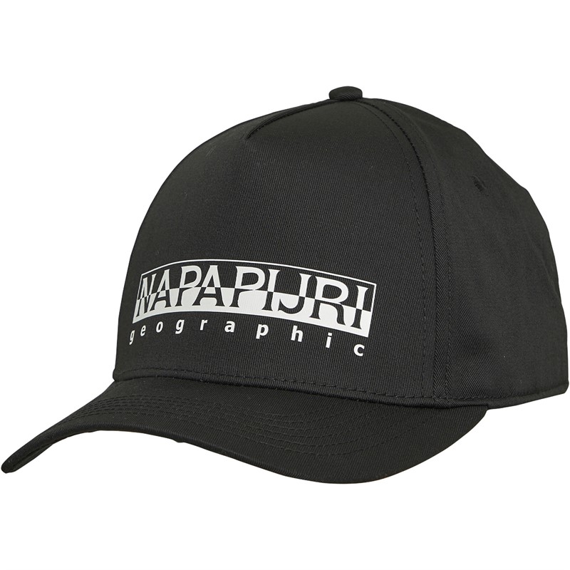 Napapijri Mens Box Logo Cap Black