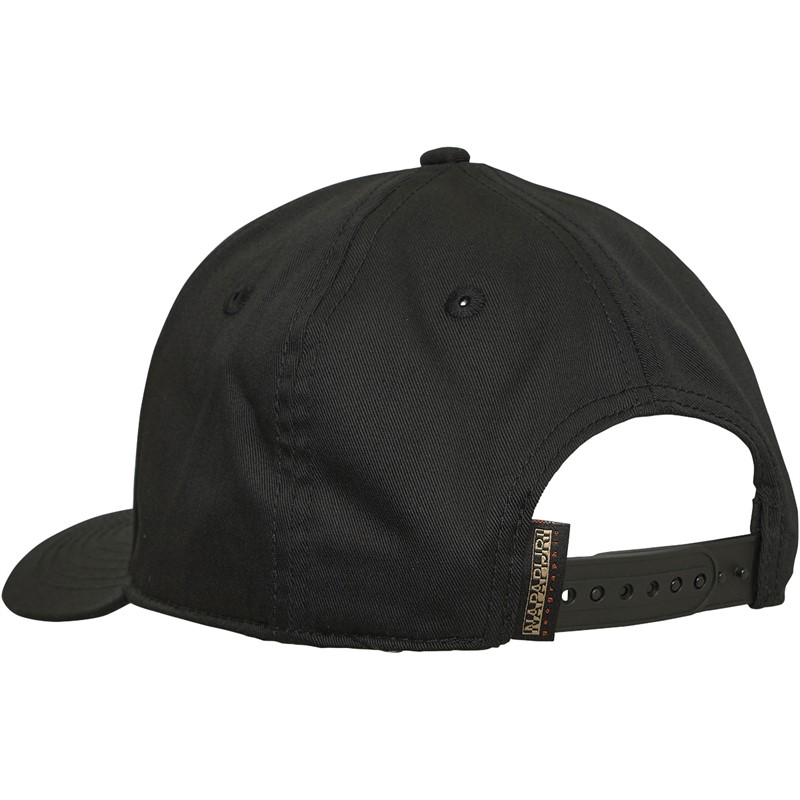 Napapijri Mens Box Logo Cap Black