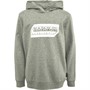 Napapijri Junior Boys Kitik Logo Hoodie Medium Grey Melange
