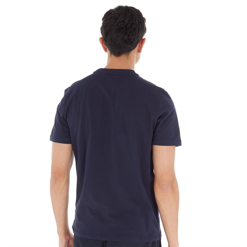 Napapijri Mens Guiro Flag T-Shirt Blue Marine