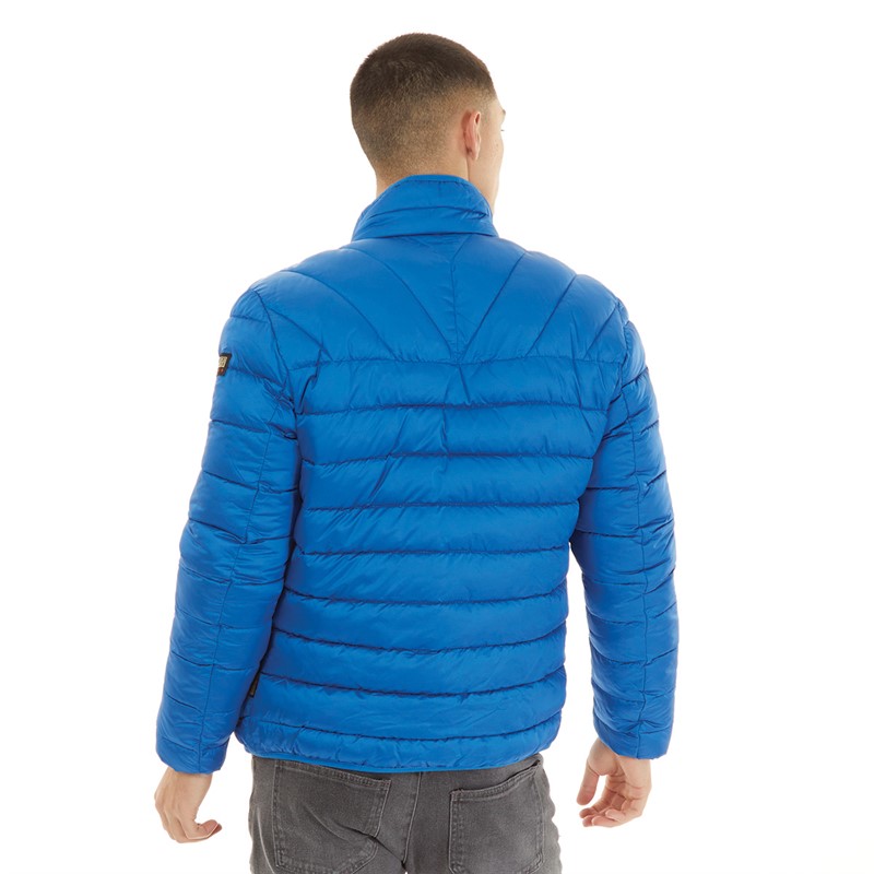 Napapijri Mens Aerons Padded Jacket Blue Classic