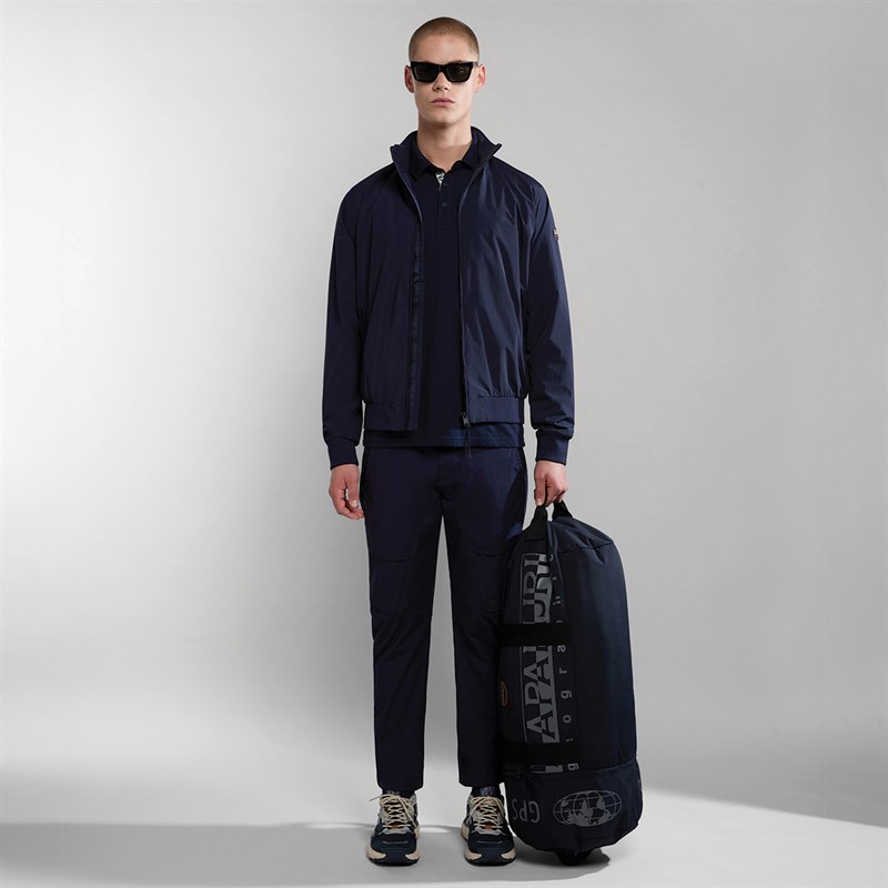 Napapijri Mens Eolanos Polo Shirt Blue Marine