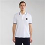 Napapijri Mens Macas Polo Shirt Bright White