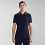 Napapijri Mens Macas Polo Shirt Blue Marine