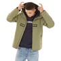 Napapijri Mens Rainforest Ripstop Full Zip Anorak Jacket Green Lichen