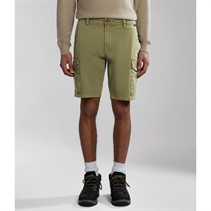 Napapijri Mens Deline Cargo Shorts Green Lichen