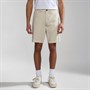 Napapijri Mens Nakuru Chino Shorts Beige Silver