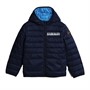 Napapijri Junior Boys Verna Padded Hooded Jacket Blue Marine