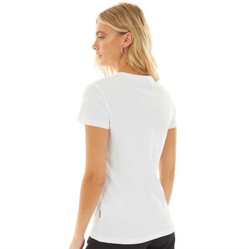 Napapijri Womens Sure T-Shirt Bright White