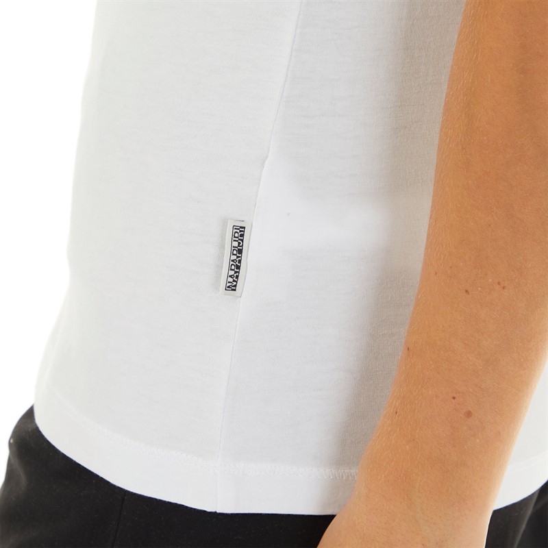 Napapijri Womens Sure T-Shirt Bright White