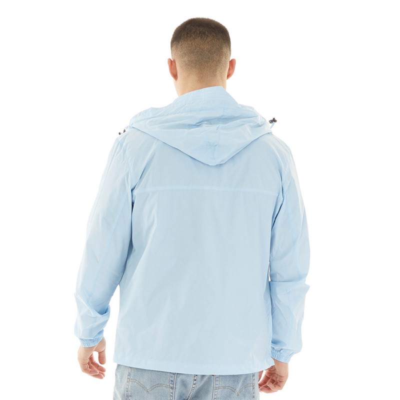Napapijri Mens Alrick Windbreaker Jacket Blue Clear
