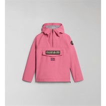 Napapijri Junior Girls Rainforest Summer 4 Anorak Pink Rosewood