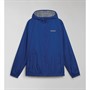 Napapijri Mens Morgex Hooded Jacket Blue Mazarin